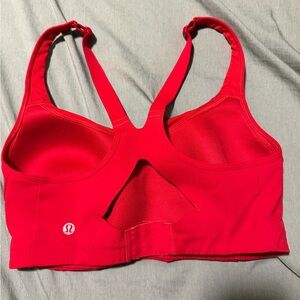 lululemon athletica Vibrant Red Sports Bra